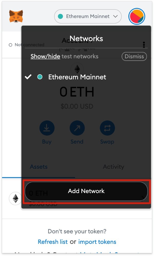 connection-of-metamask-to-arbitrum